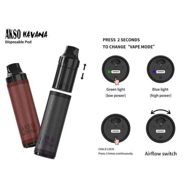 AKSO HAVANA ( FREE 1 POD )