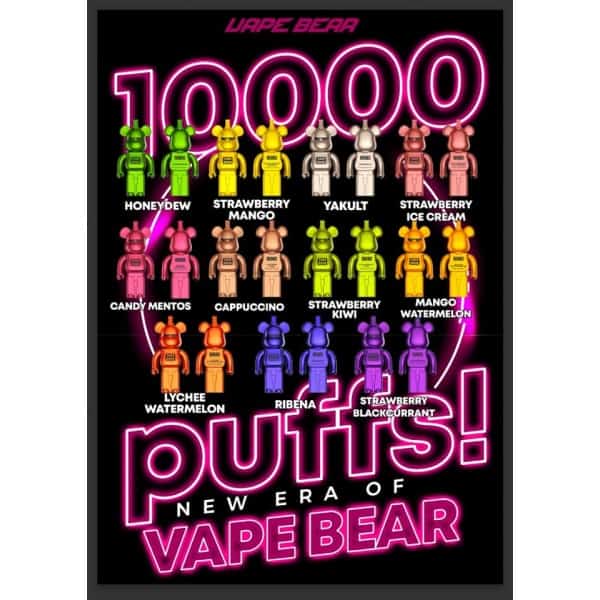 ALADDIN VAPE BEAR 10000 SG